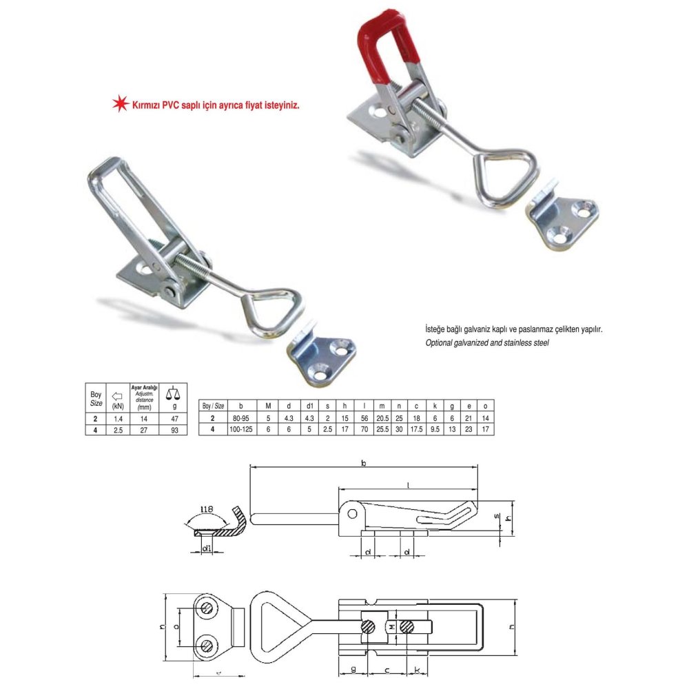ÇİZMAK M52/846AK/2 izmak Bağlama Elemanı / FİYAT / DELTA TEKNİK HIRDAVAT