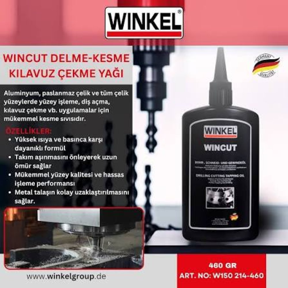 Winkel Wincut Kılavuz Yağı (5LT)